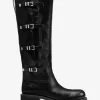 Darrington Crackled Leather Boot