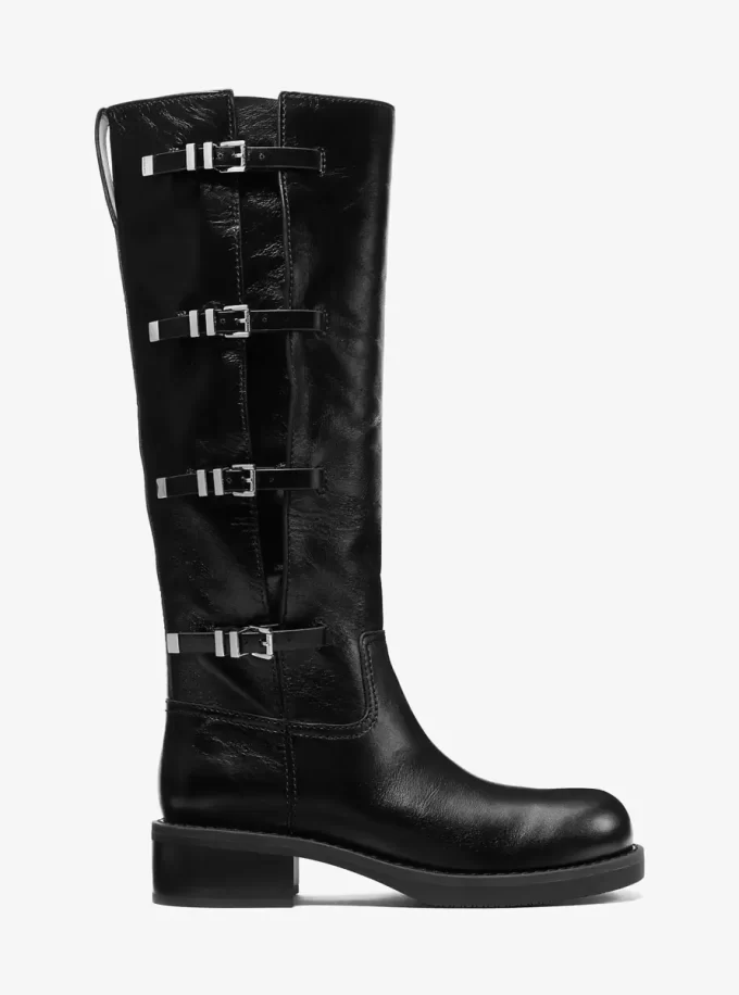 Darrington Crackled Leather Boot