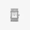 Darrington Pavé Silver-Tone Ring Watch Darrington Pavé Silver-Tone Ring Watch