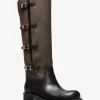 Darrington Signature Logo and Leather Boot