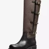 Darrington Signature Logo and Leather Boot