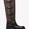 Darrington Signature Logo and Leather Boot