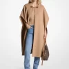 Double Face Wool Blend Cape Double Face Wool Blend Cape
