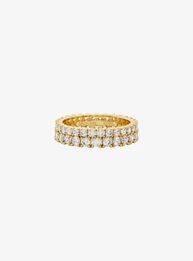 Double Pavé Ring