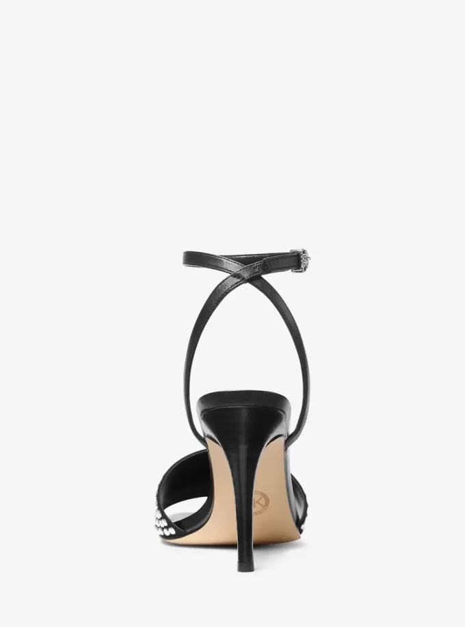 Elyse Studded Leather Sandal