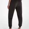 Embellished Logo Velour Joggers