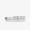 Embellished Metallic Leather Belt