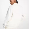 Embroidered Logo Cotton Blend Sweater