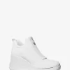 Emmy Mesh Zip-Up Wedge Trainer