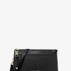 Empire Large Leather Convertible Crossbody Bag