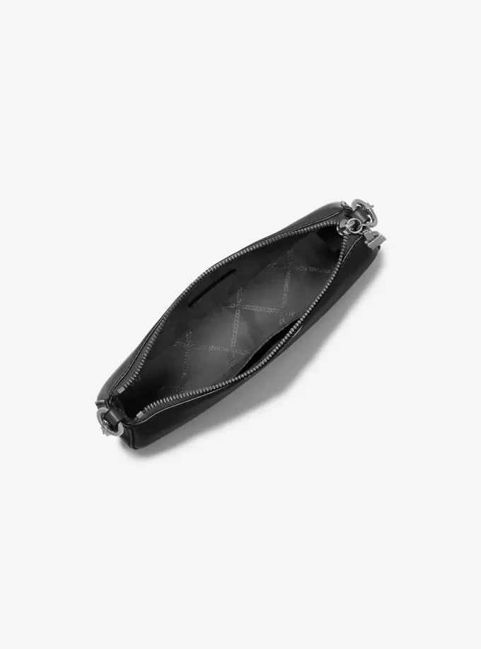 Empire Medium Leather Chain-Link Pochette Empire Medium Leather Chain-Link Pochette