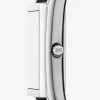 Essex Silver-Tone and Crocodile Embossed Leather Watch Essex Silver-Tone and Crocodile Embossed Leather Watch