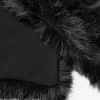 Faux Fur and Wool Scarf