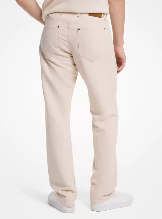 Finn Straight-Fit Stretch Denim Jeans