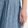 Floral Lace Tiered Slip Dress