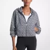 Graphic Logo Cotton Blend Jacket