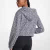 Graphic Logo Cotton Blend Jacket