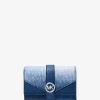 Greenwich Medium Ombré Signature Logo Tri-Fold Wallet
