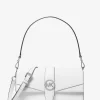 Greenwich Medium Saffiano Leather Convertible Shoulder Bag