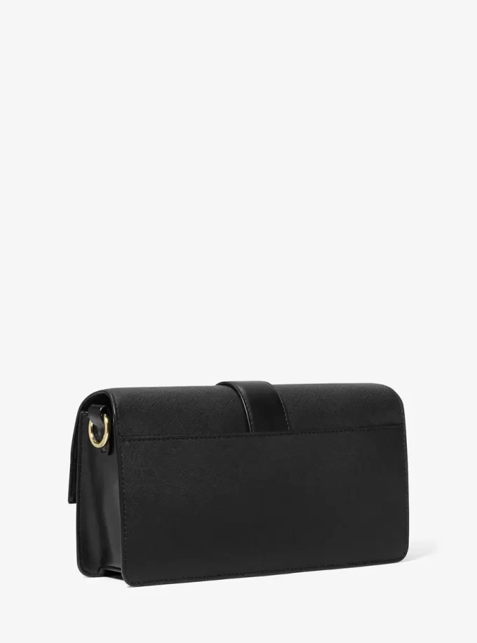 Greenwich Medium Saffiano Leather Shoulder Bag