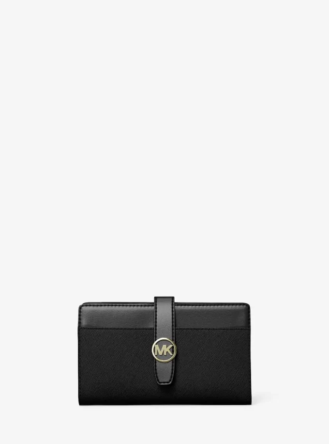 Greenwich Medium Saffiano Leather Wallet