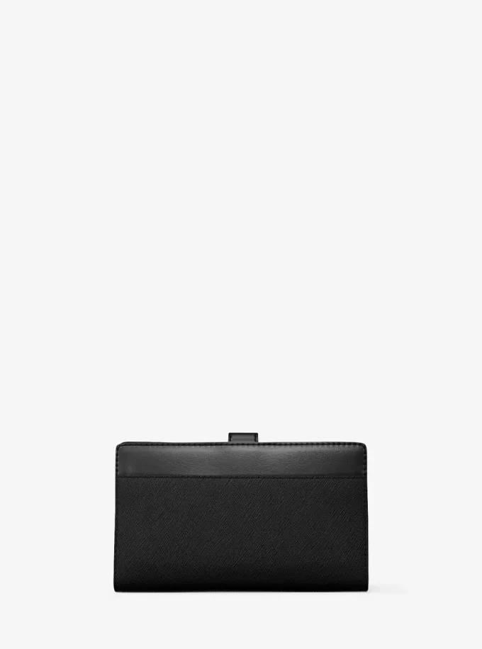 Greenwich Medium Saffiano Leather Wallet