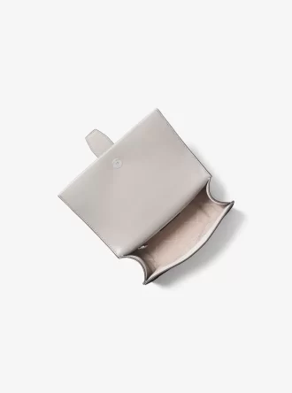 Greenwich Small Color-Block Signature Logo Crossbody Bag
