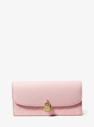 Hamilton Large Signature Logo Continental Wallet