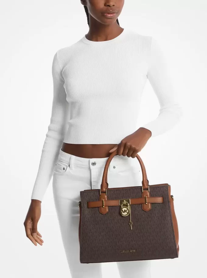 Hamilton Medium Logo Satchel