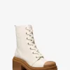 Hanley Leather and Signature Logo Trim Boot