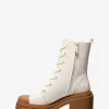 Hanley Leather and Signature Logo Trim Boot