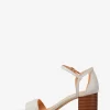 Hannah Signature Logo Block Heel Sandal