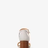 Hannah Signature Logo Block Heel Sandal