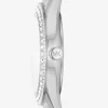 Harlowe Pavé Silver-Tone Watch