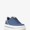 Hayes Crocodile Embossed Suede Platform Sneaker Hayes Crocodile Embossed Suede Platform Sneaker