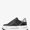 Hayes Embellished Leather Platform Sneaker