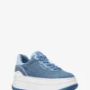Hayes Two-Tone Denim Platform Sneaker