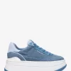 Hayes Two-Tone Denim Platform Sneaker
