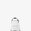 Hayes Two-Tone Leather Platform Sneaker
