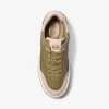 Hayes Two-Tone Leather Platform Sneaker