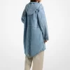 Hooded Denim Parka