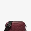 Hudson Logo Embossed Burnished Leather Crossbody Bag Hudson Logo Embossed Burnished Leather Crossbody Bag