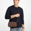 Hudson Logo Embossed Burnished Leather Crossbody Bag Hudson Logo Embossed Burnished Leather Crossbody Bag
