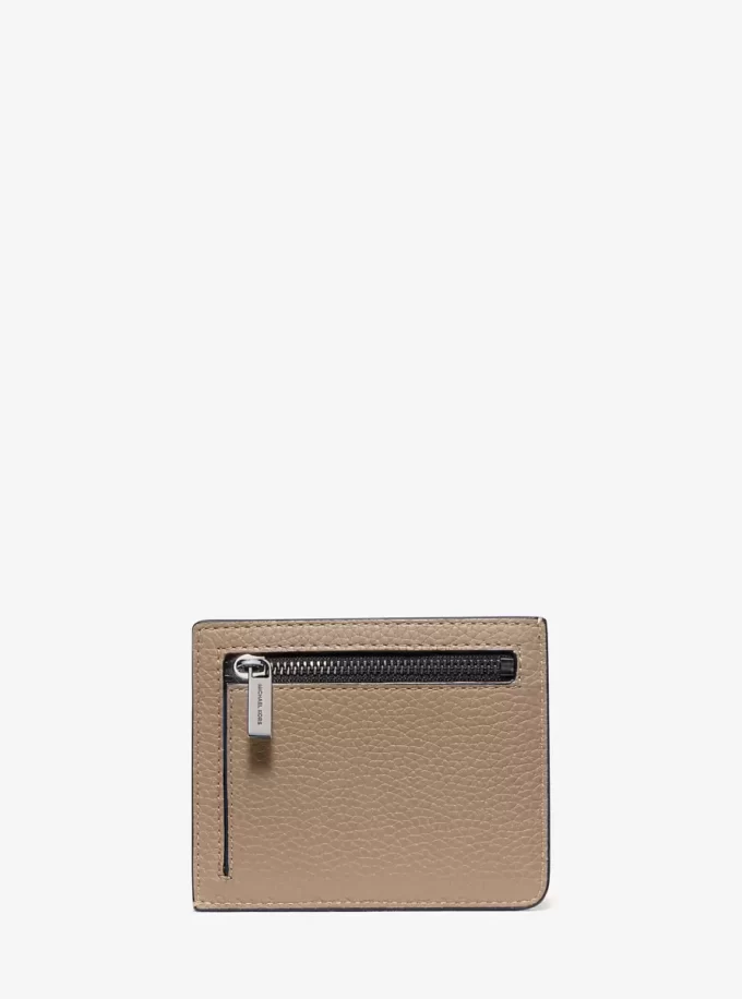 Hudson Pebbled Leather Card Case