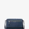Hudson Small Suede Messenger Bag