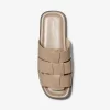 Indy Leather Slide Sandal