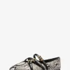 Indy Snake Embossed Leather Ballet Flat Indy Snake Embossed Leather Ballet Flat
