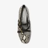 Indy Snake Embossed Leather Ballet Flat Indy Snake Embossed Leather Ballet Flat