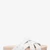 Irene Studded Leather Flat Sandal