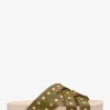 Irene Studded Leather Sandal